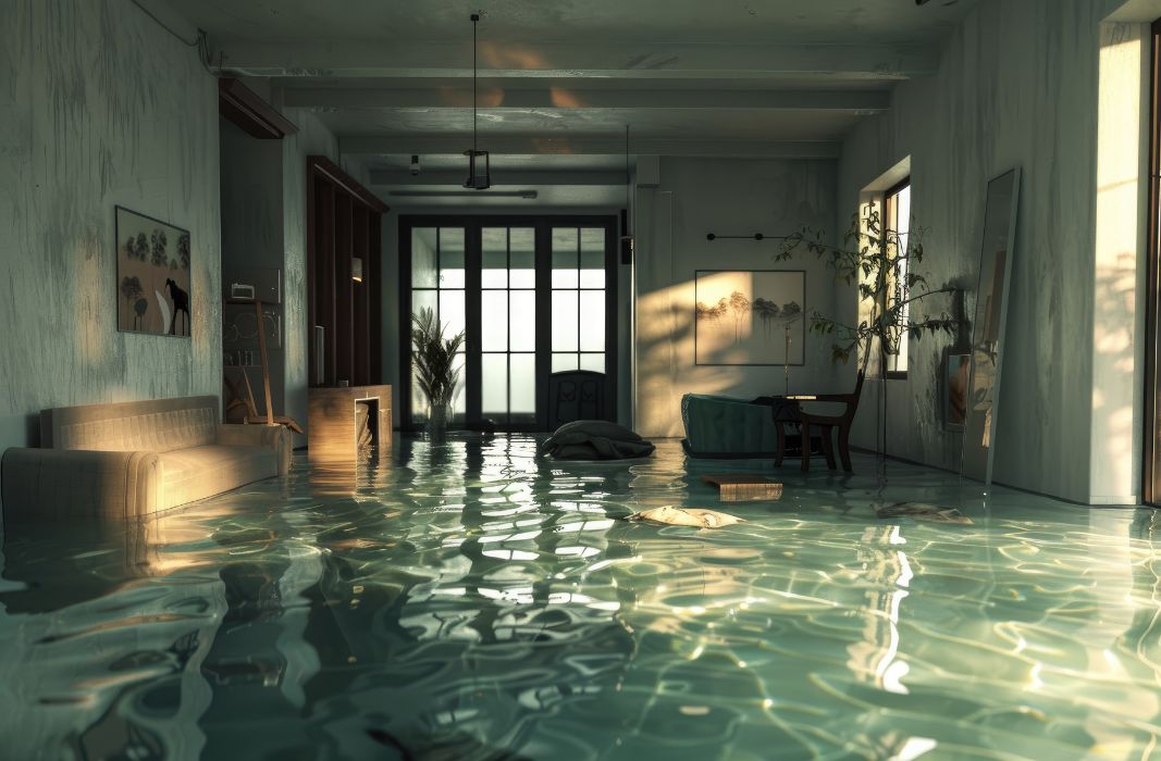 Flooded Living Room 